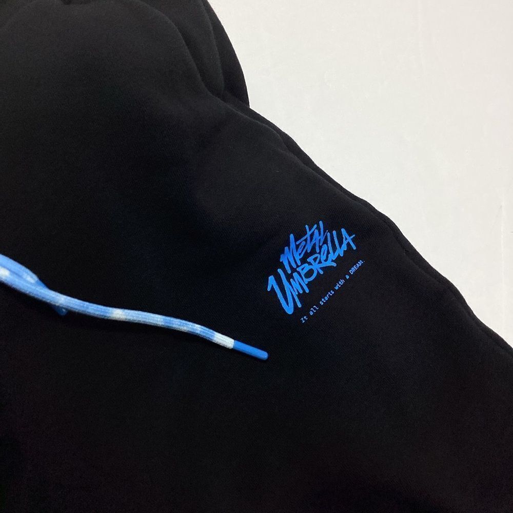 Metal Umbrella Brand Joggers Sweatpants Black L Men's - Picture 7 of 14